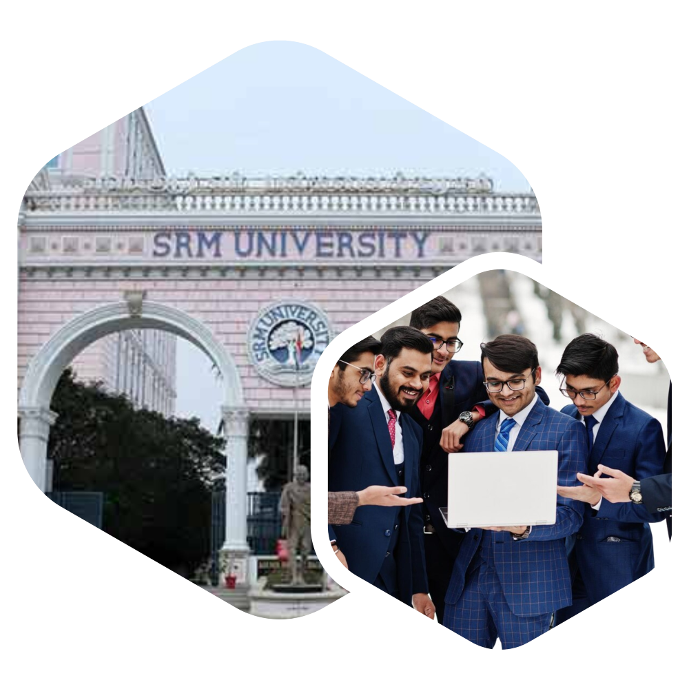 SRM B.Tech Admission Students